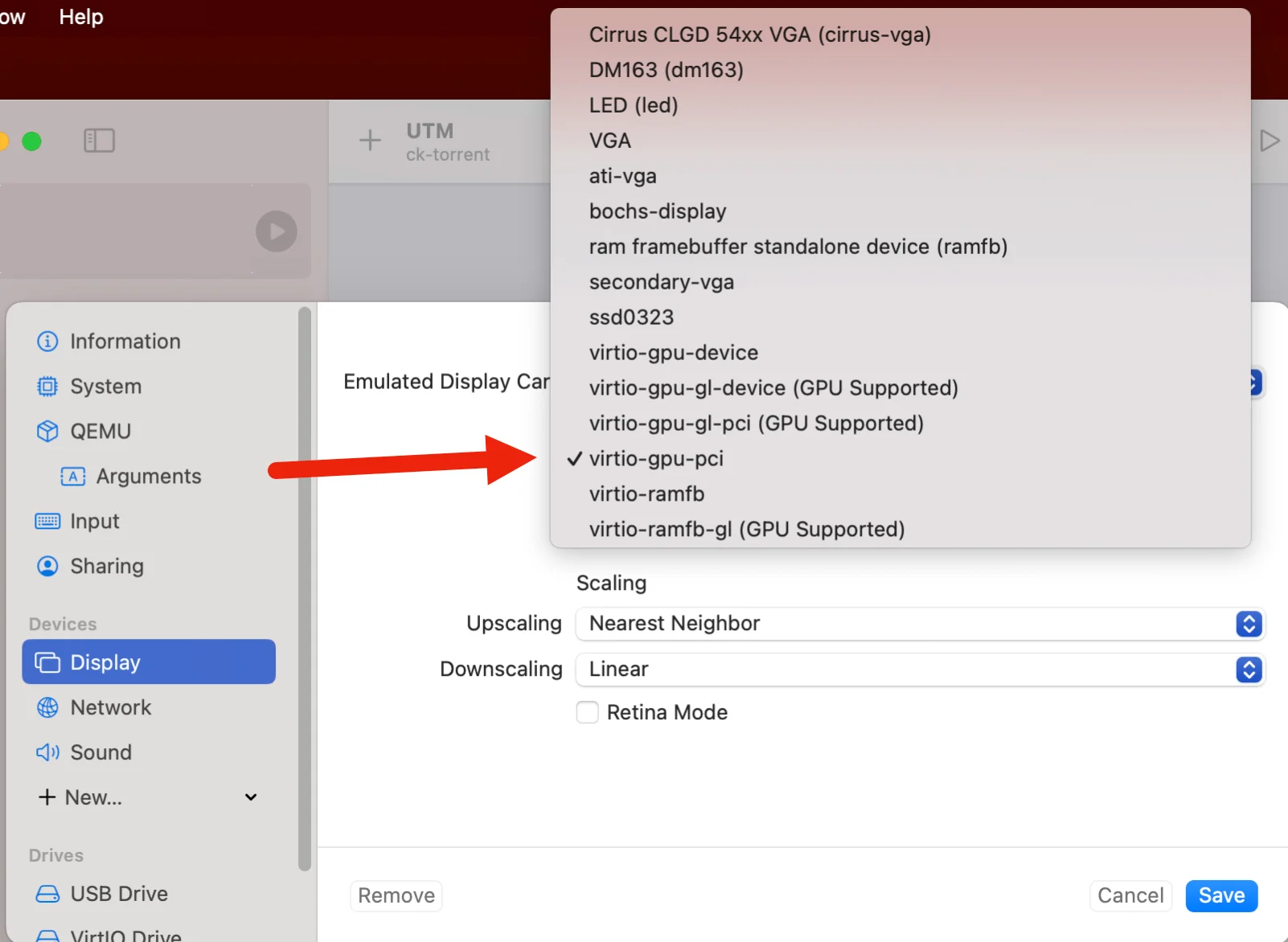 virtio-gpu-pci